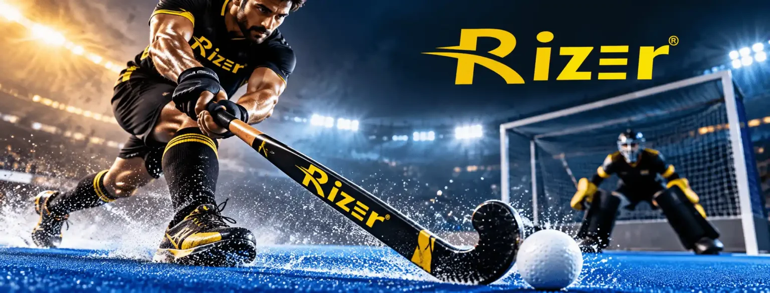 RIZER roller hockey sticks manufactured by BHK International, Jalandhar